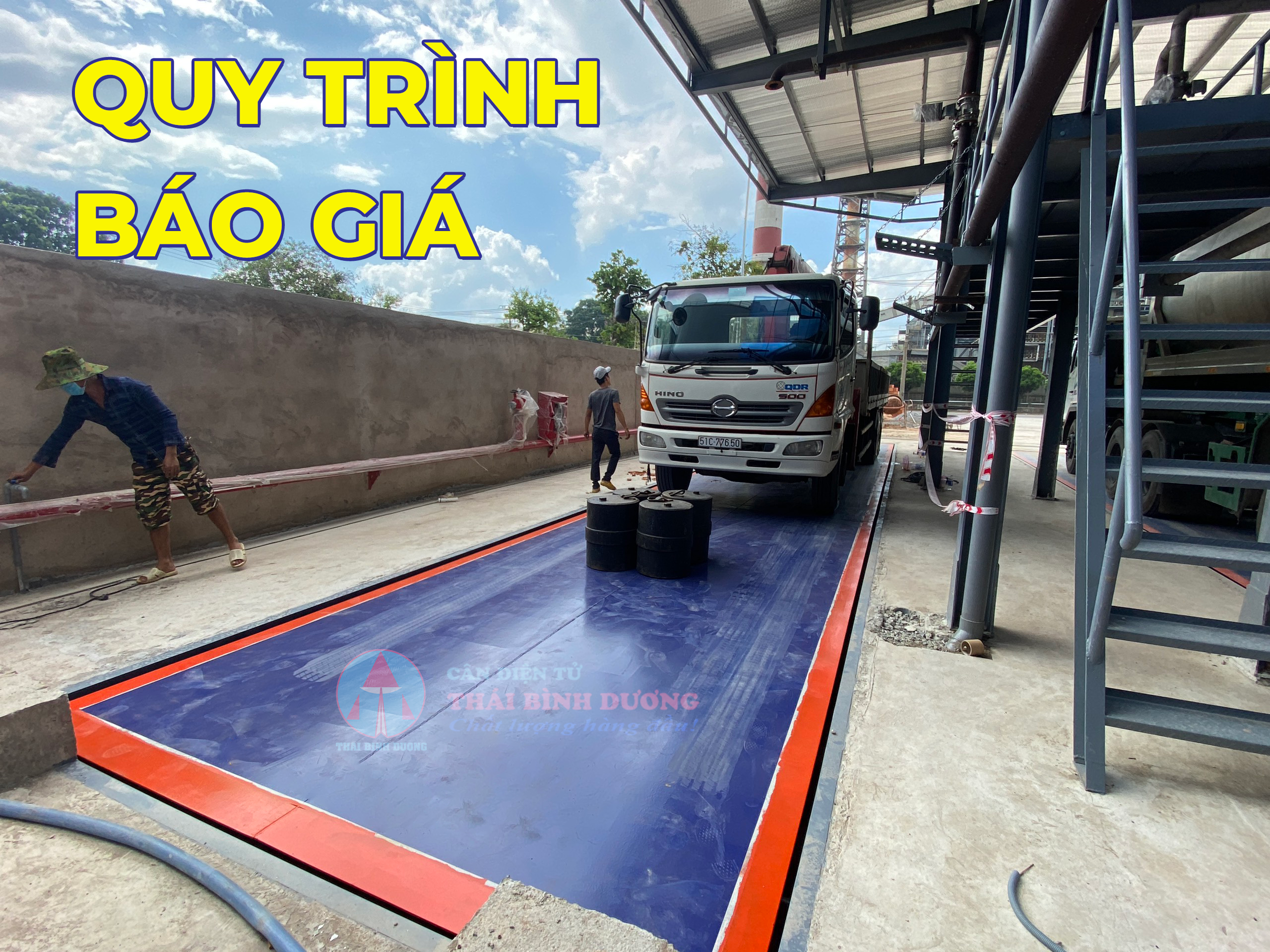 Quy trình báo giá sửa chữa cân ô tô